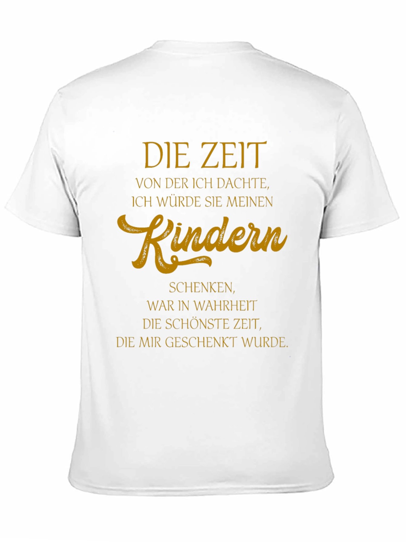 Die Zeit Kind T-Shirt - German Saying Tee