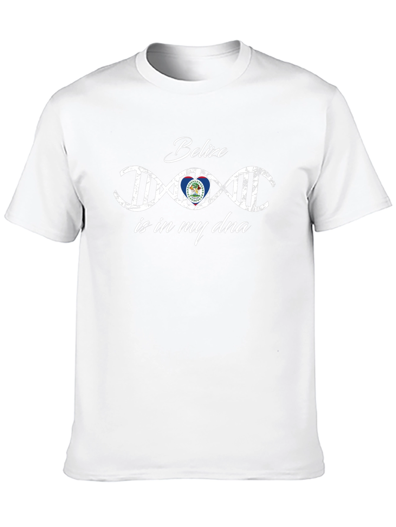 Belize DNA T-Shirt - Black Cotton Tee
