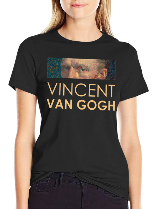 Vincent Van Gogh Graphic T-Shirt - Artistic Impression