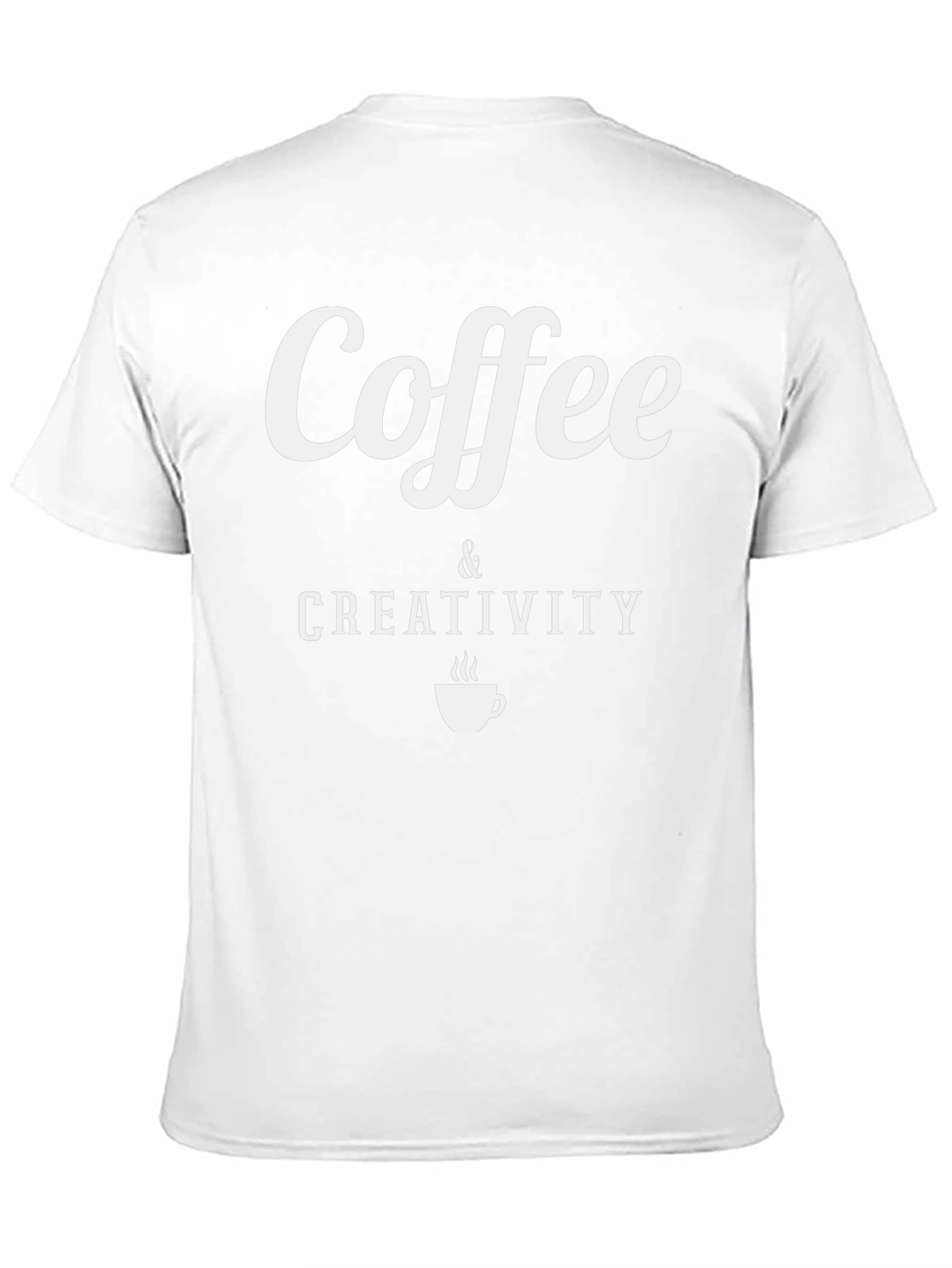 Coffee & Creativity Graphic Tee - Black