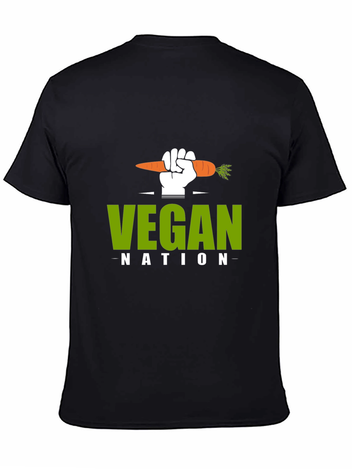 Vegan Nation T-Shirt - Carrot Power!
