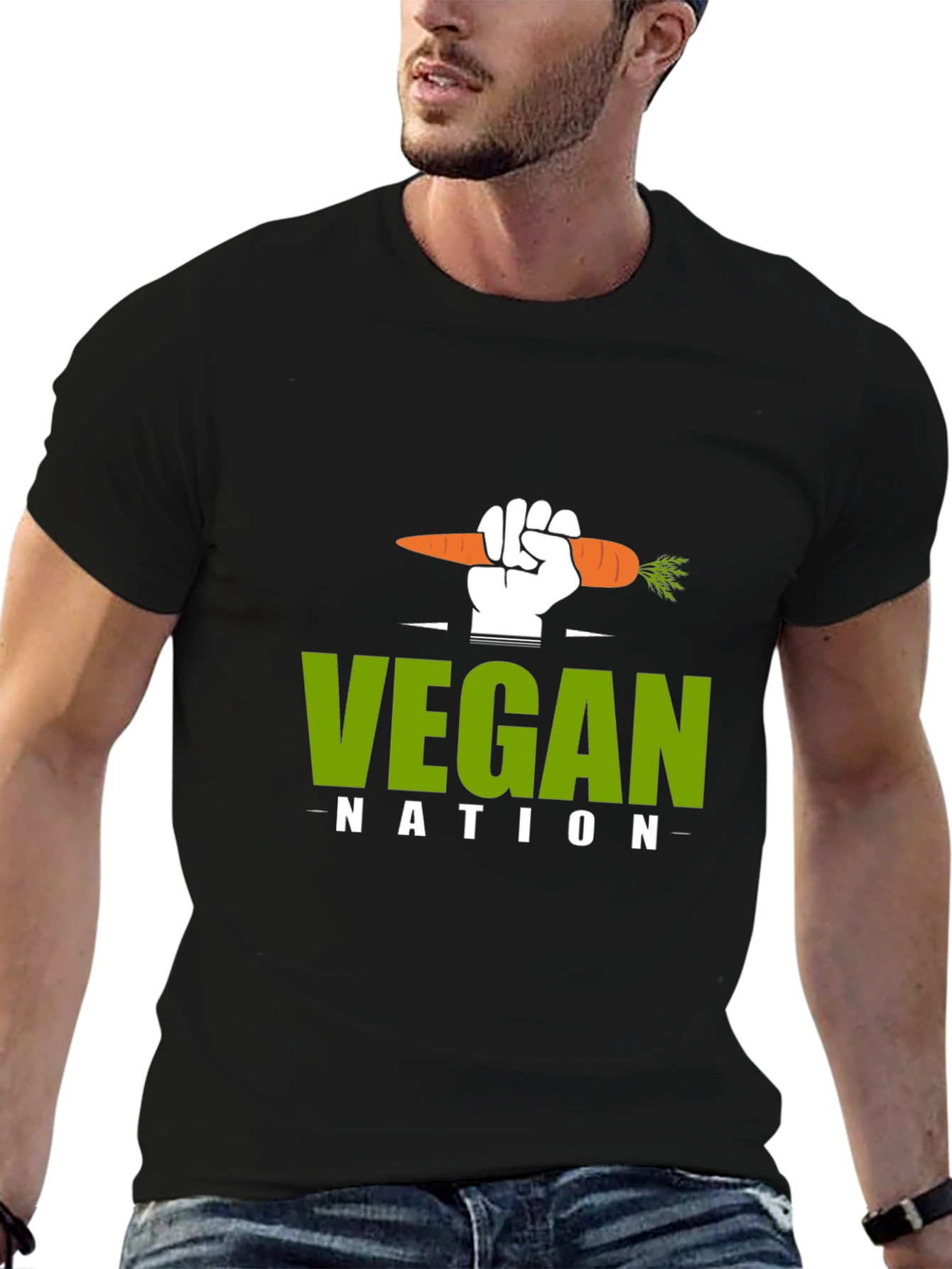 Vegan Nation T-Shirt - Carrot Power!