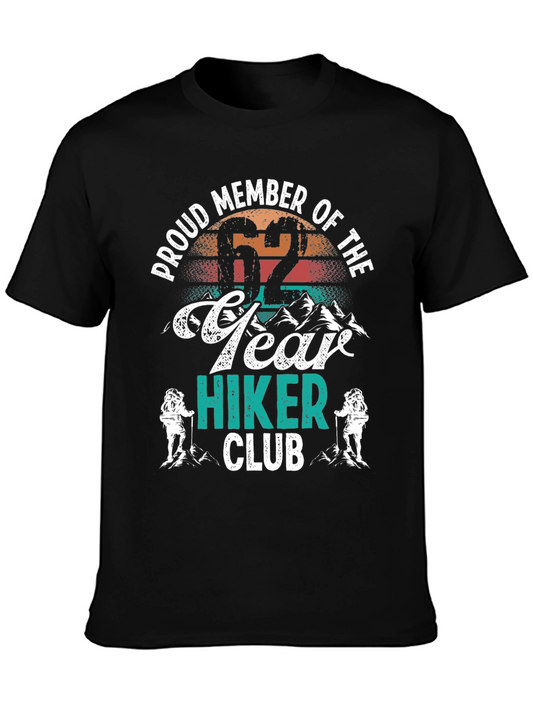 62 Year Hiker Club Graphic Tee