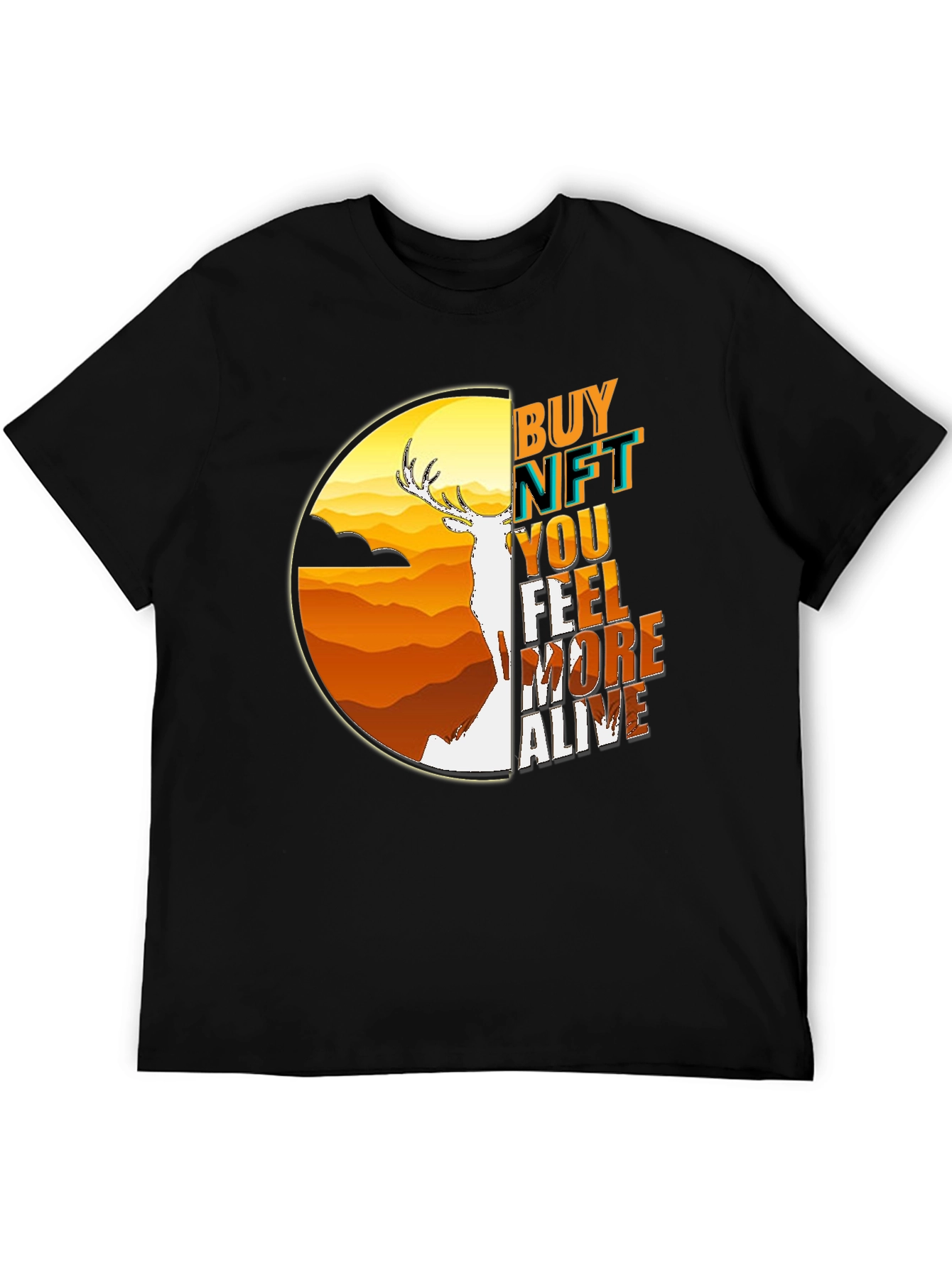 Buy NFT Feel More Alive Graphic T-Shirt