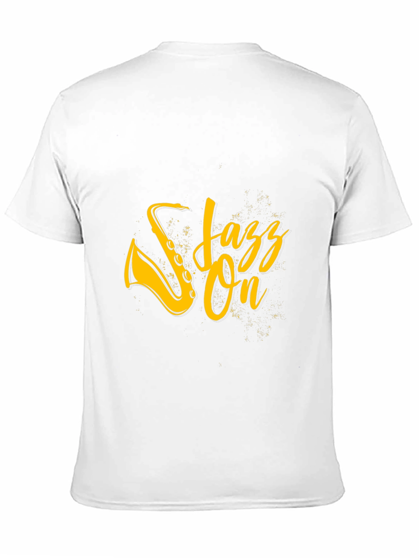 Jazz On Graphic Black T-Shirt