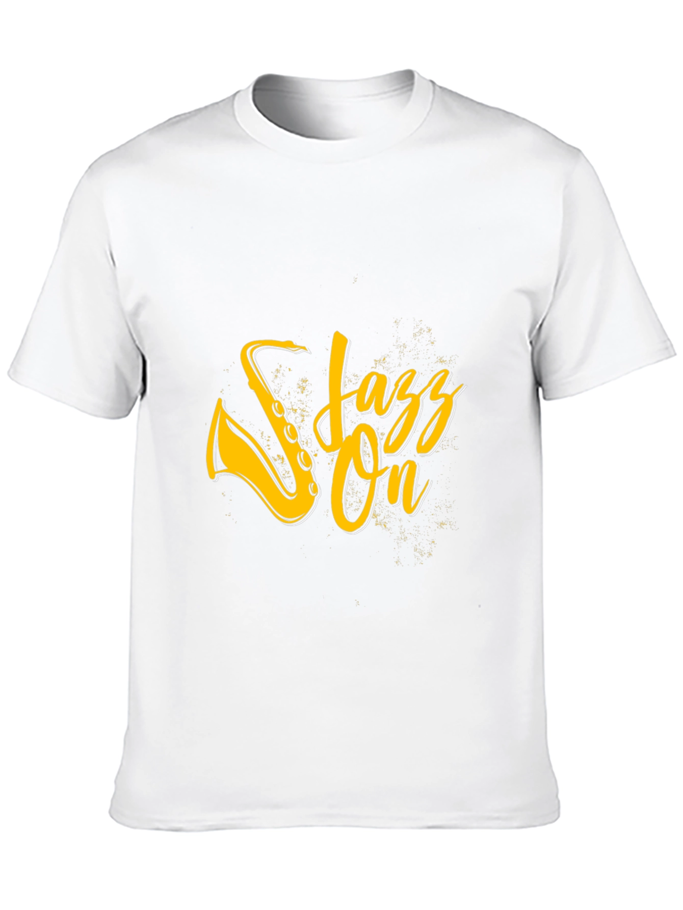 Jazz On Graphic Black T-Shirt