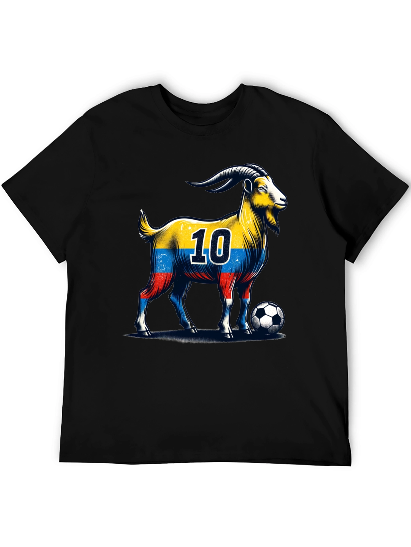 Colombia Soccer Goat Graphic Tee