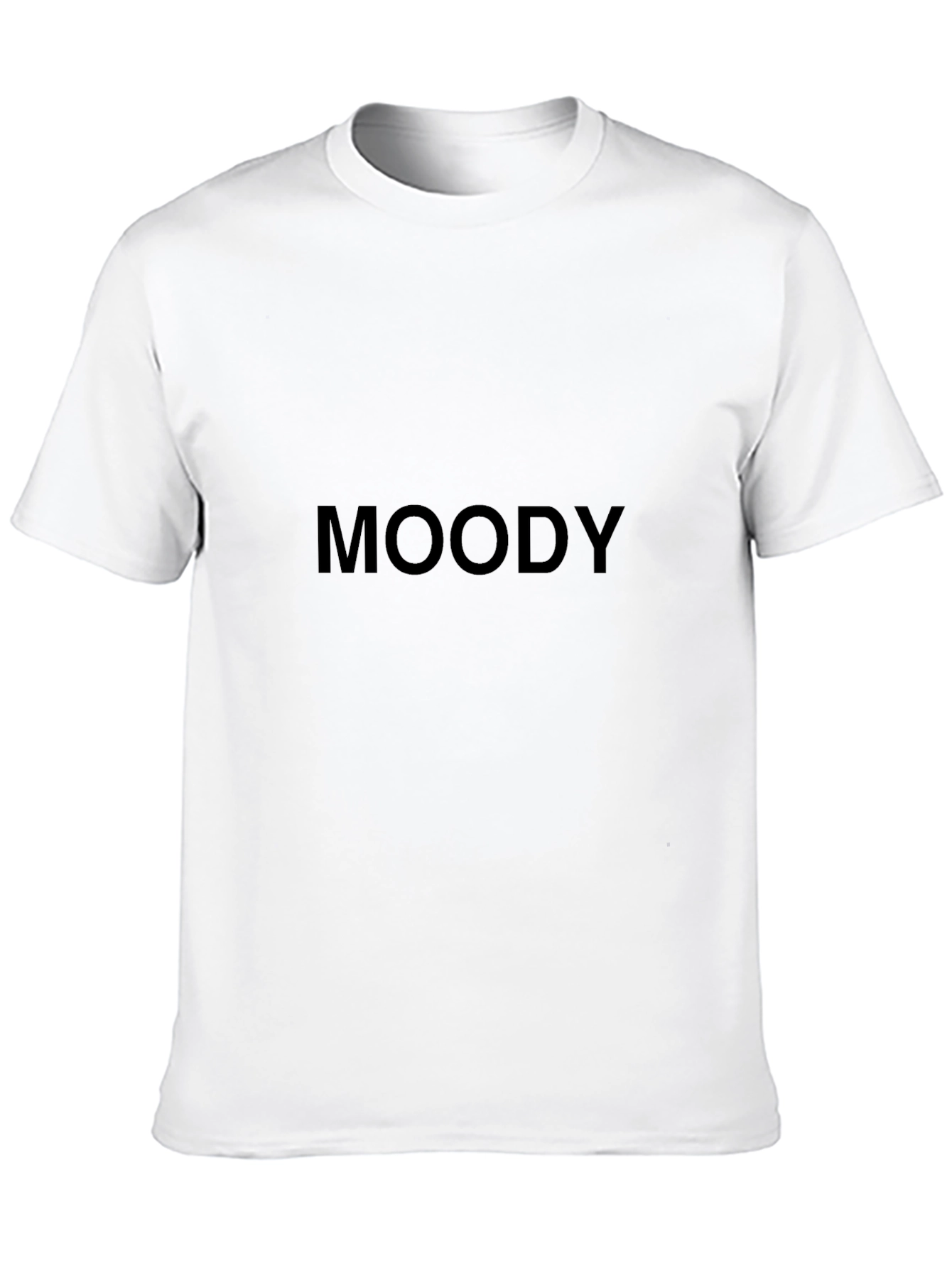 Moody Black T-Shirt - Casual Style