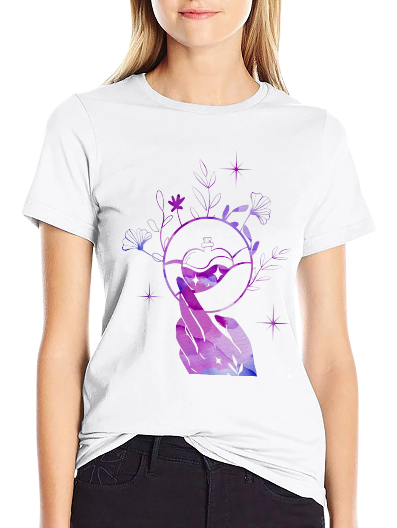 Mystic Potion Graphic Tee - Unisex Black Shirt