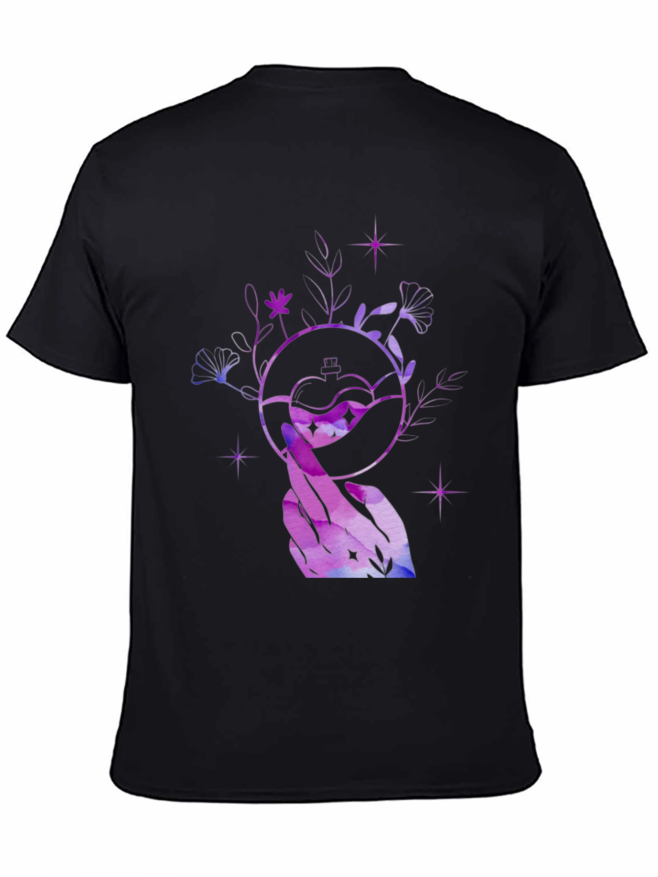 Mystic Potion Graphic Tee - Unisex Black Shirt