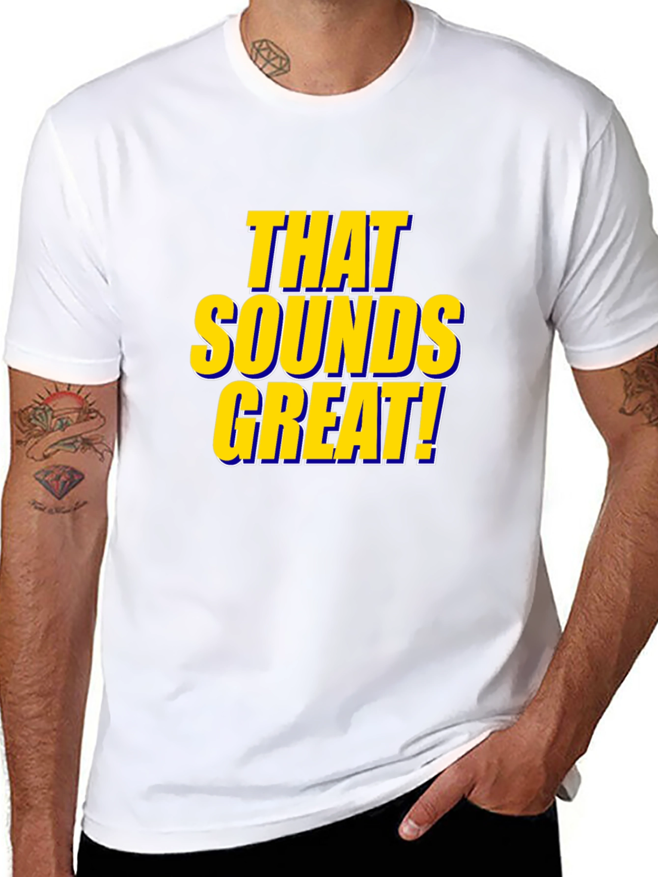 That Sounds Great! Black T-Shirt