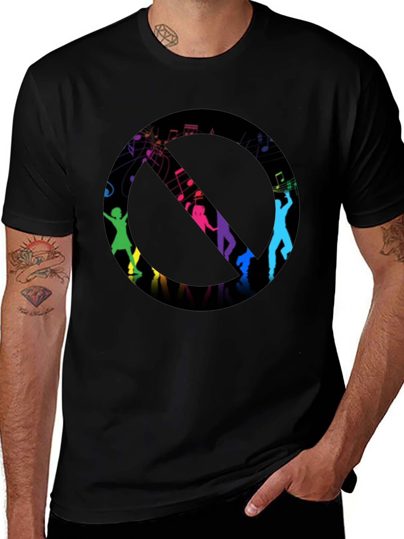 No Dancing Graphic Tee