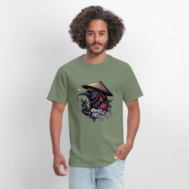 Japanese Style Raven Smoking