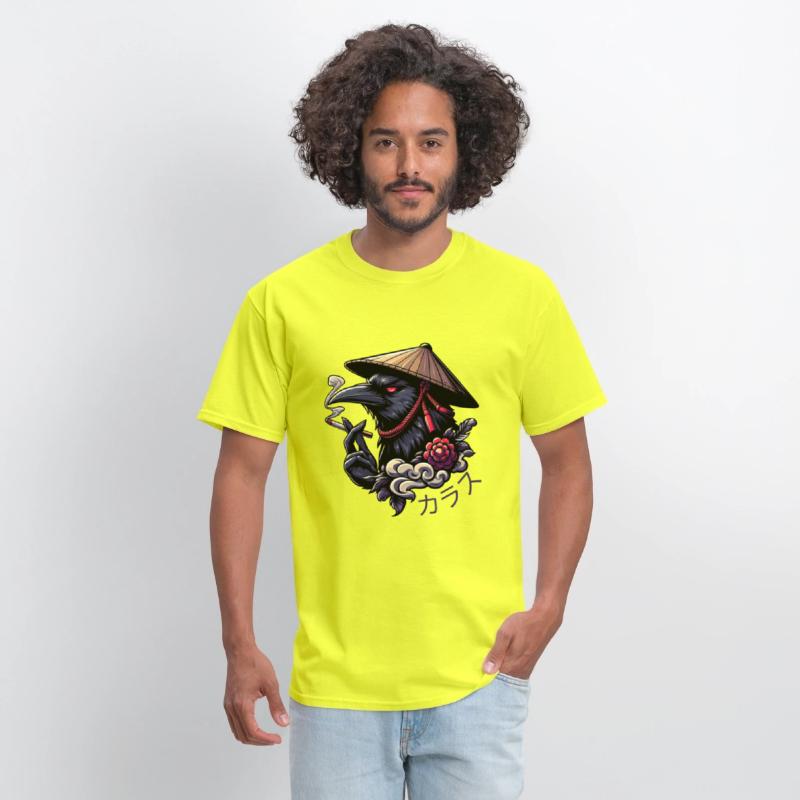 Japanese Style Raven Smoking