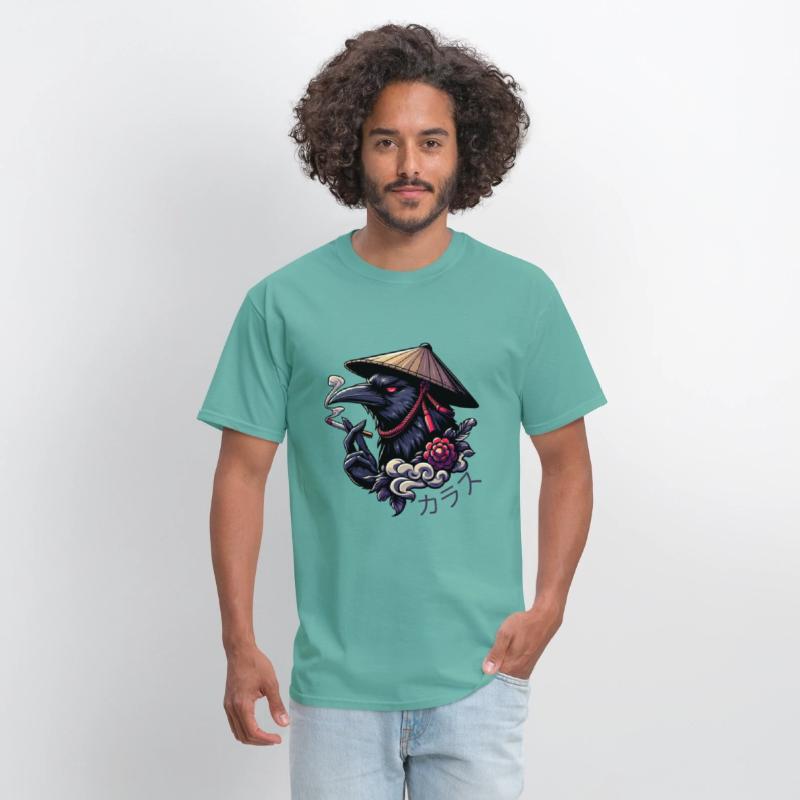 Japanese Style Raven Smoking