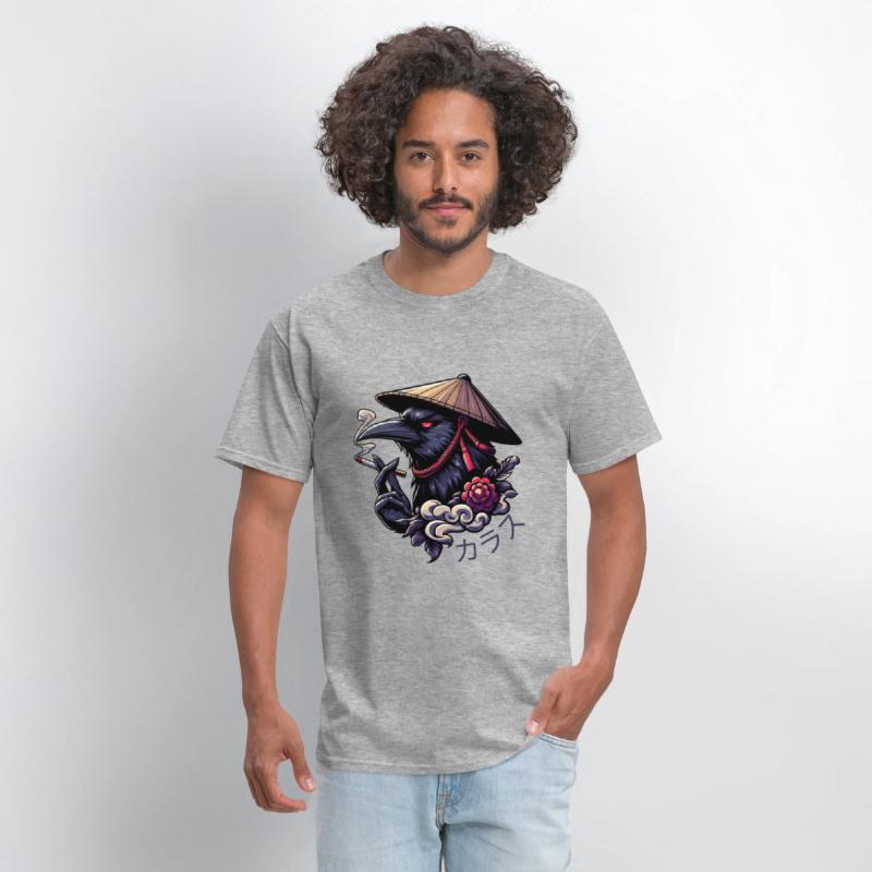 Japanese Style Raven Smoking