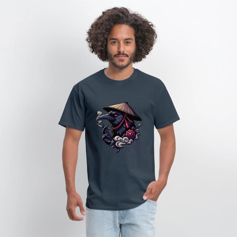 Japanese Style Raven Smoking