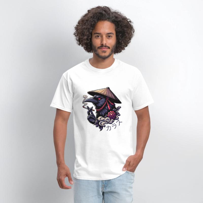 Japanese Style Raven Smoking