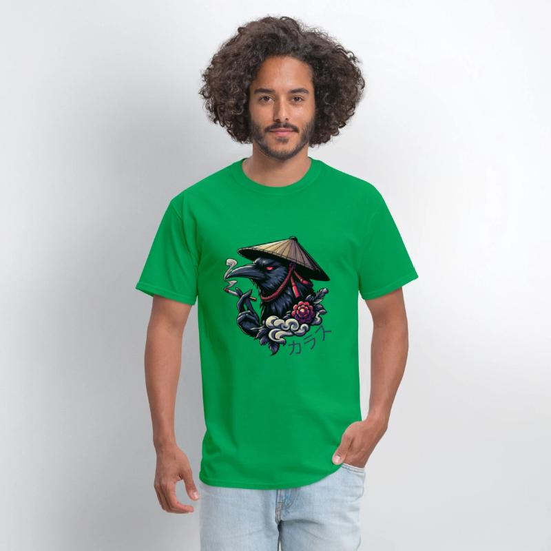Japanese Style Raven Smoking
