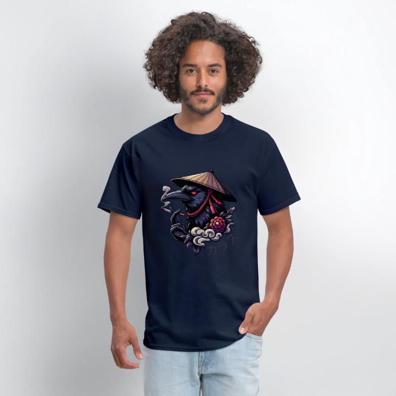 Japanese Style Raven Smoking