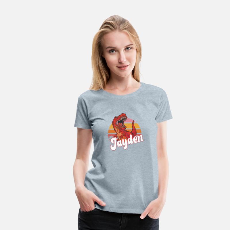 JAYDEN - Lovely boy name with T-REX dino
