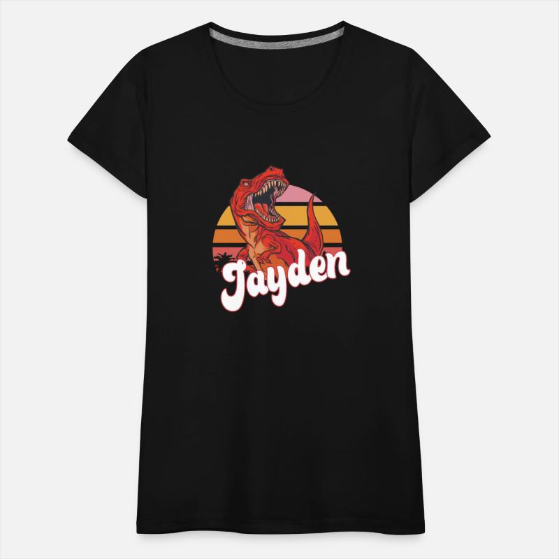 JAYDEN - Lovely boy name with T-REX dino
