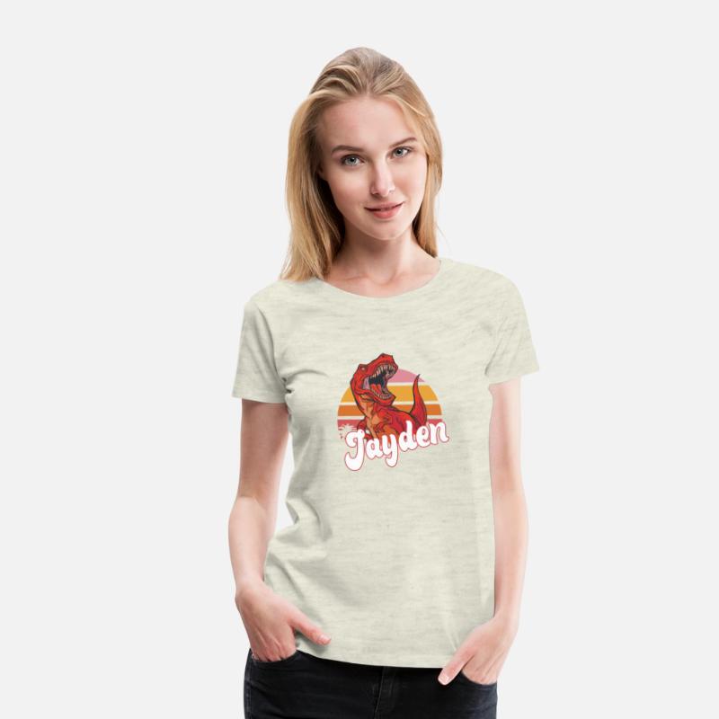 JAYDEN - Lovely boy name with T-REX dino