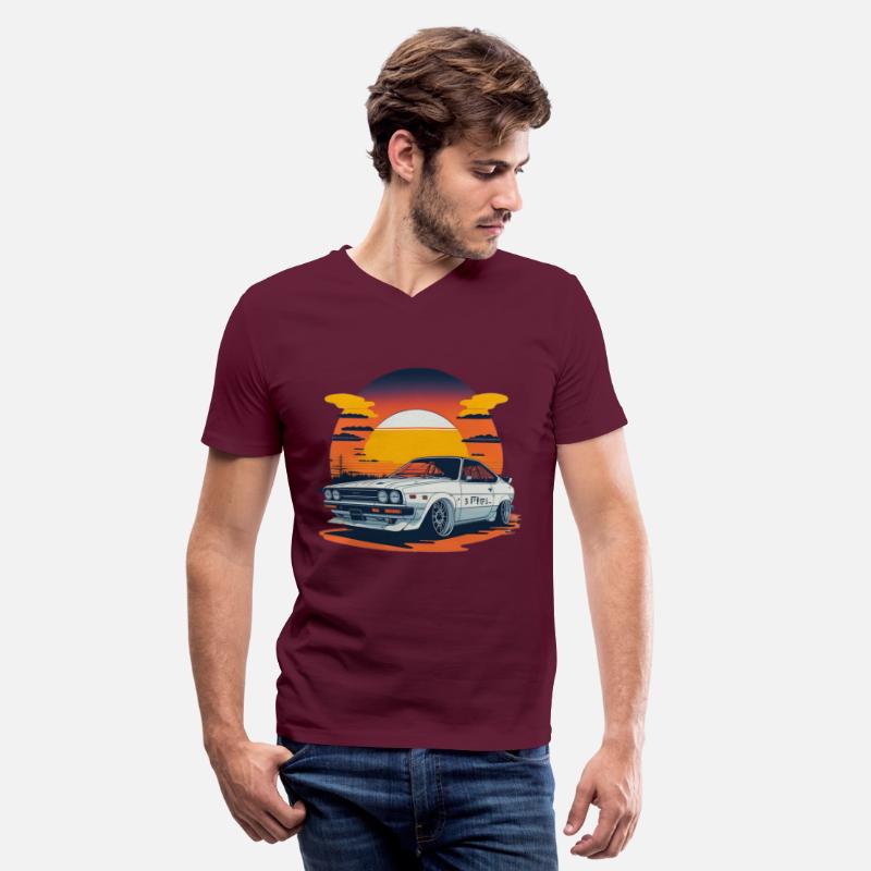 JDM - Retro Car and Sunset