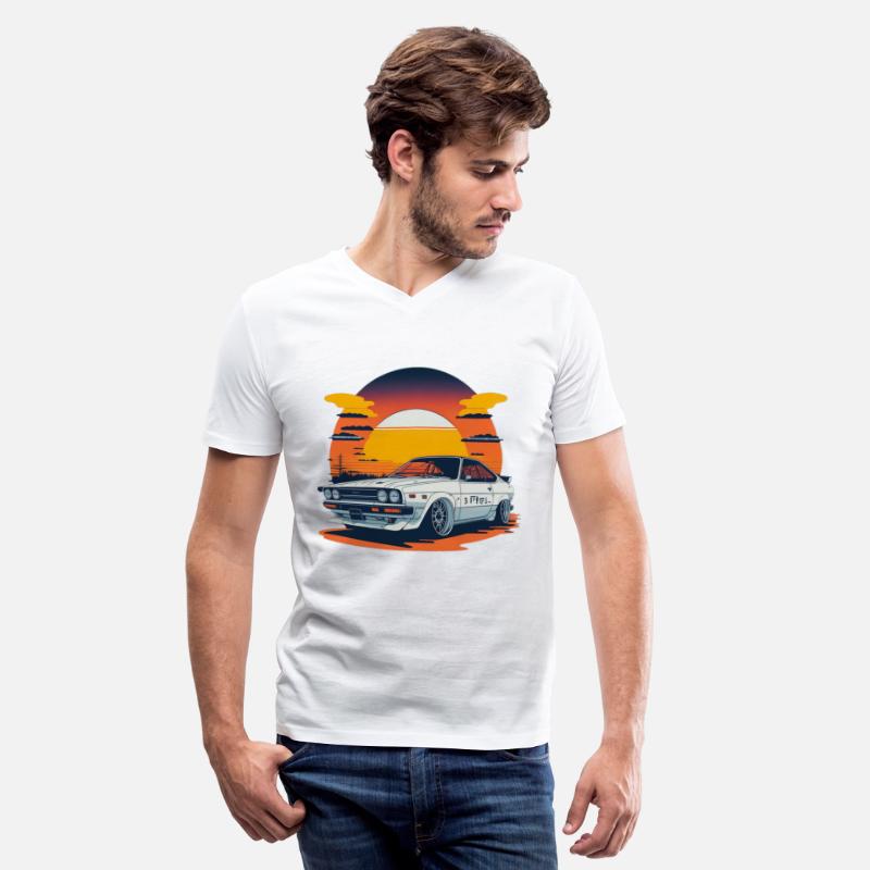 JDM - Retro Car and Sunset