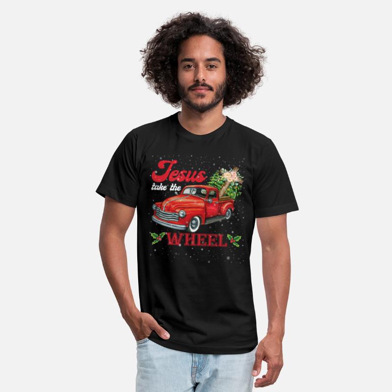 Jesus Take The Wheel Farm Truck Christmas