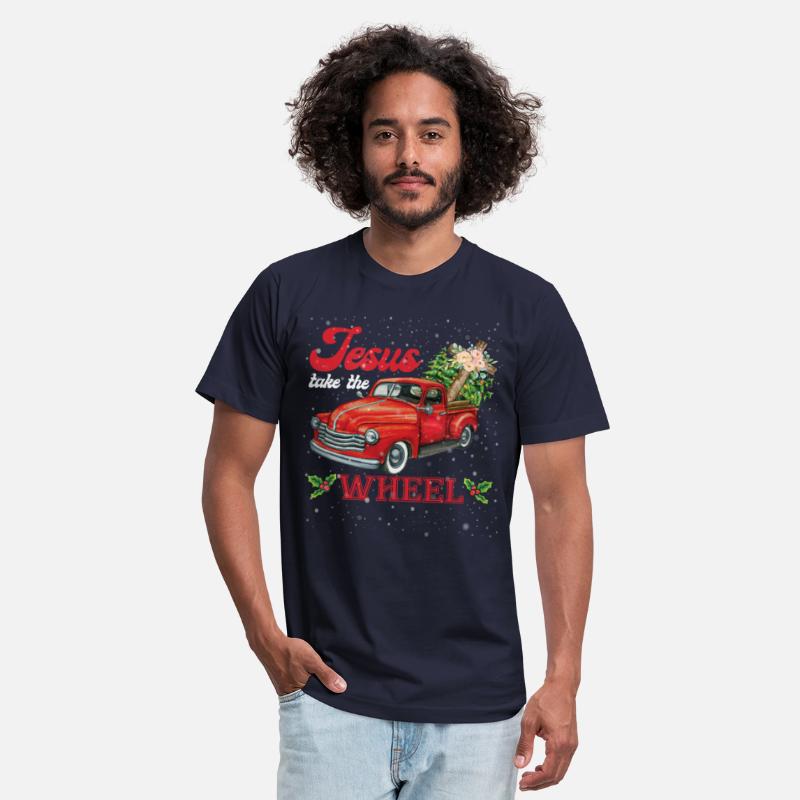 Jesus Take The Wheel Farm Truck Christmas