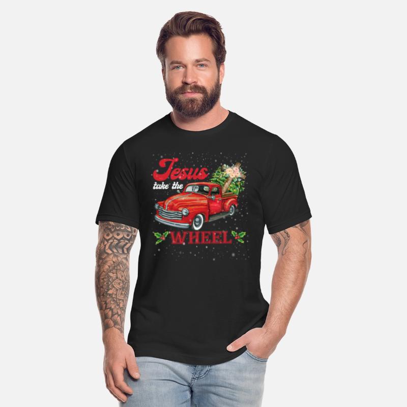 Jesus Take The Wheel Farm Truck Christmas