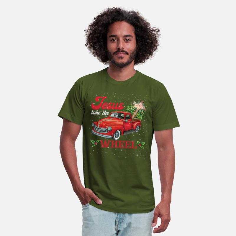 Jesus Take The Wheel Farm Truck Christmas