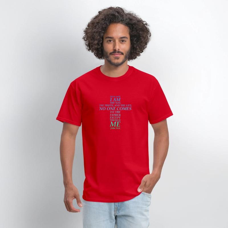 Jesus Way Truth Life Cross Scripture John 14:6