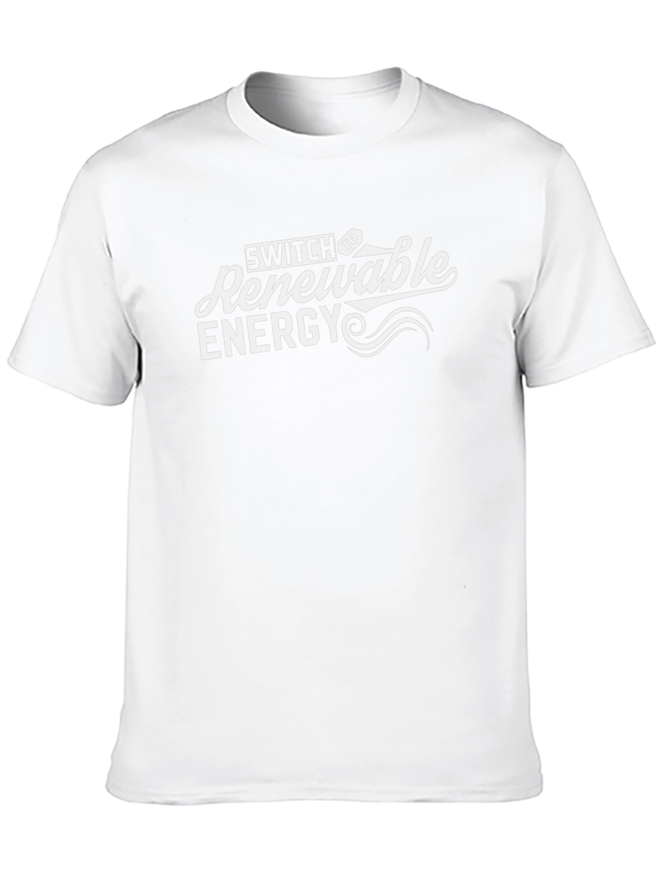 Switch to Renewable Energy Graphic Tee - Black