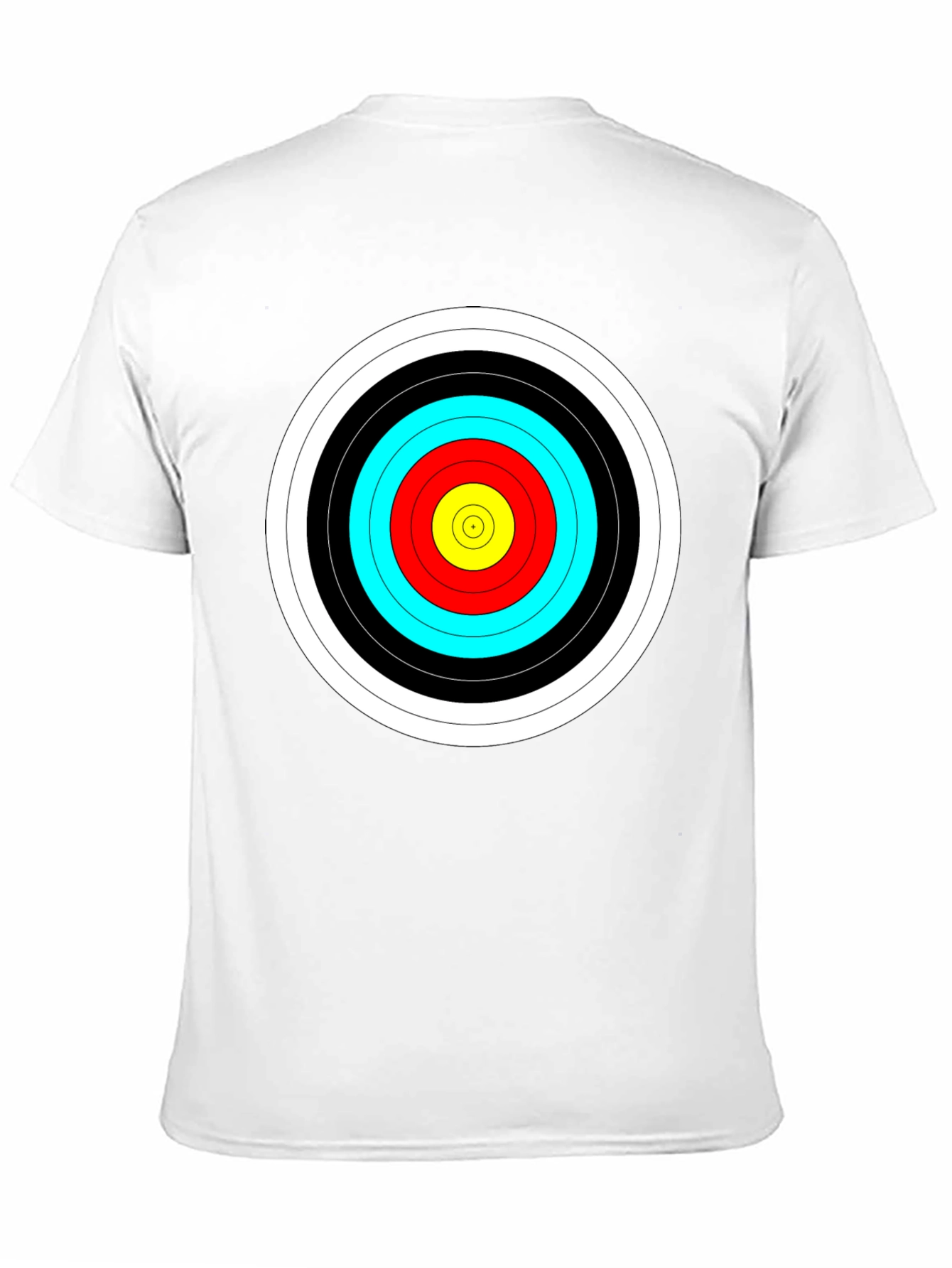 Target Graphic Black T-Shirt - Archers Bullseye Tee