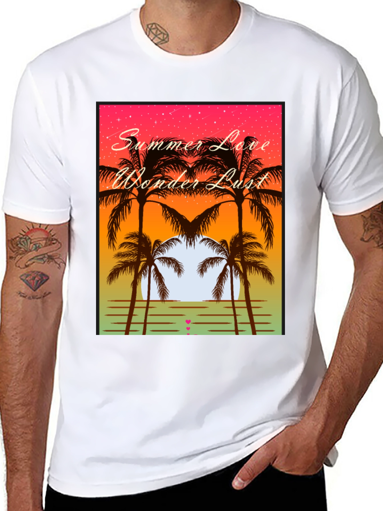 Summer Love Wonder Lust Graphic Tee