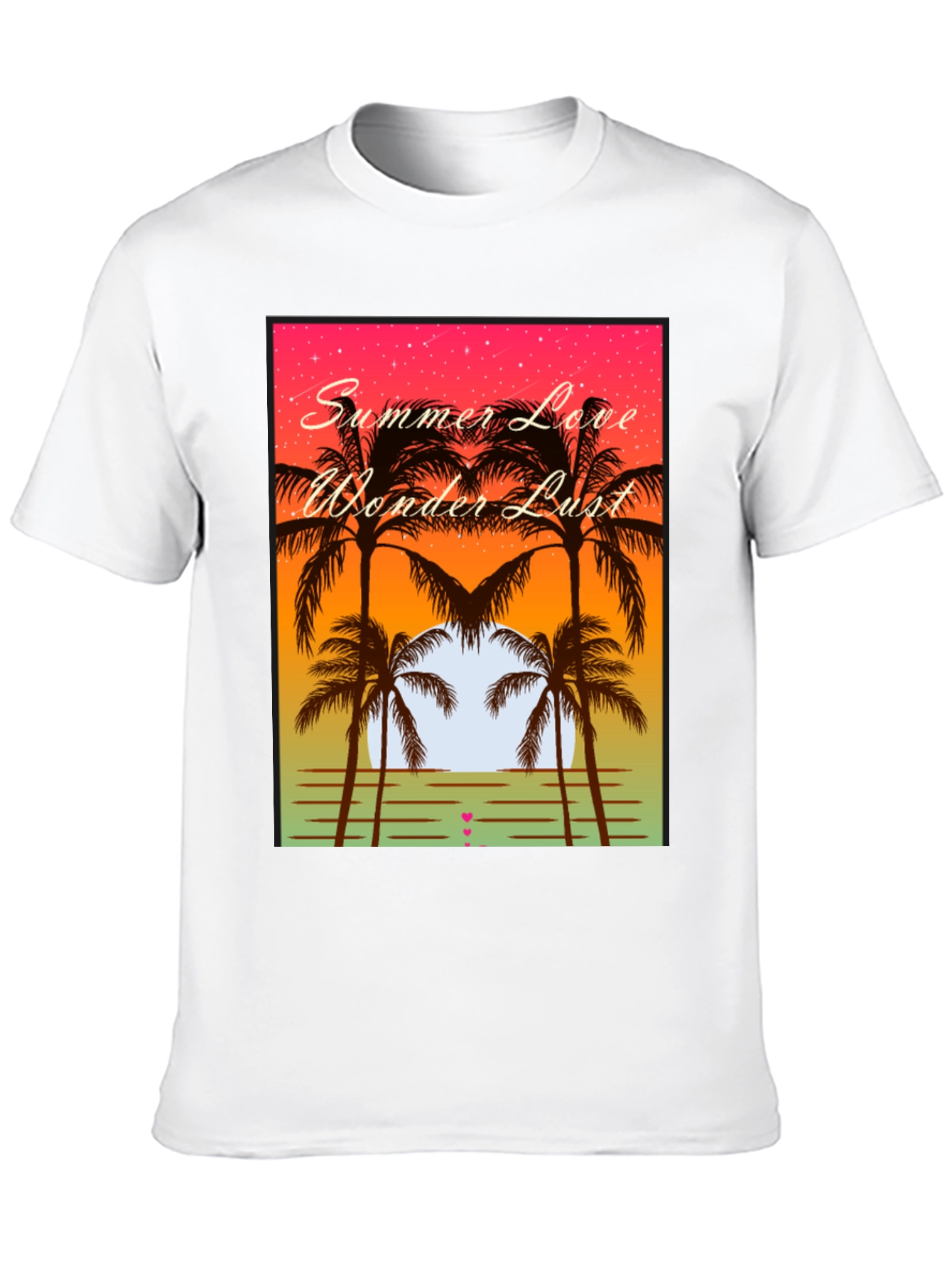 Summer Love Wonder Lust Graphic Tee