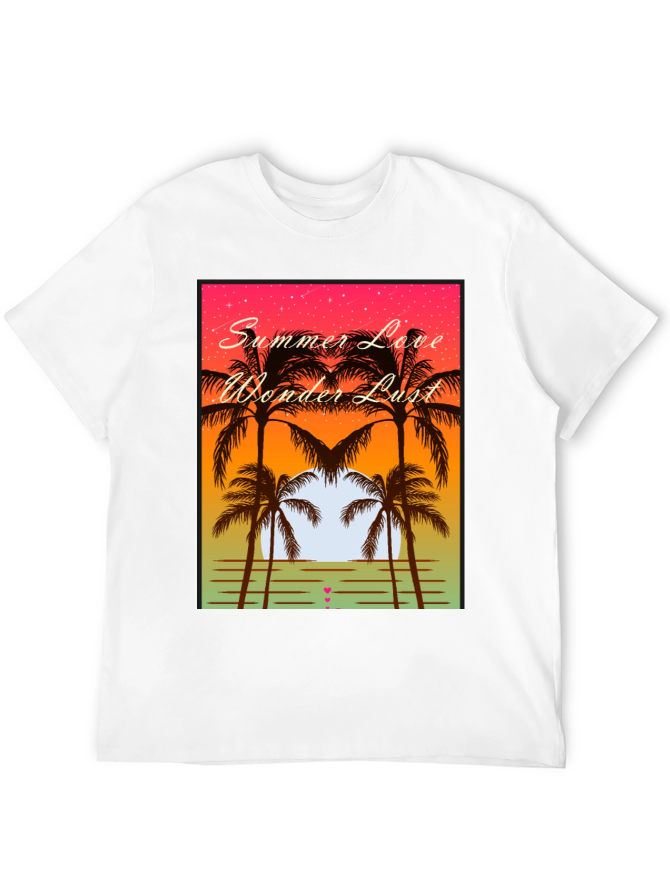 Summer Love Wonder Lust Graphic Tee