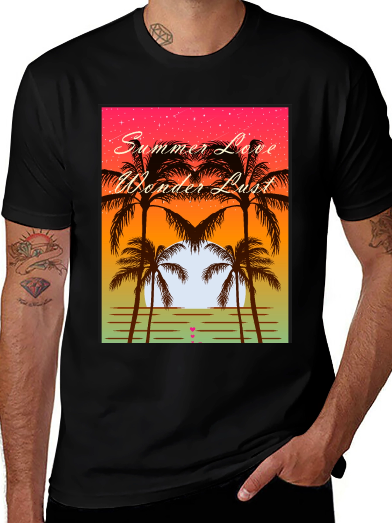 Summer Love Wonder Lust Graphic Tee