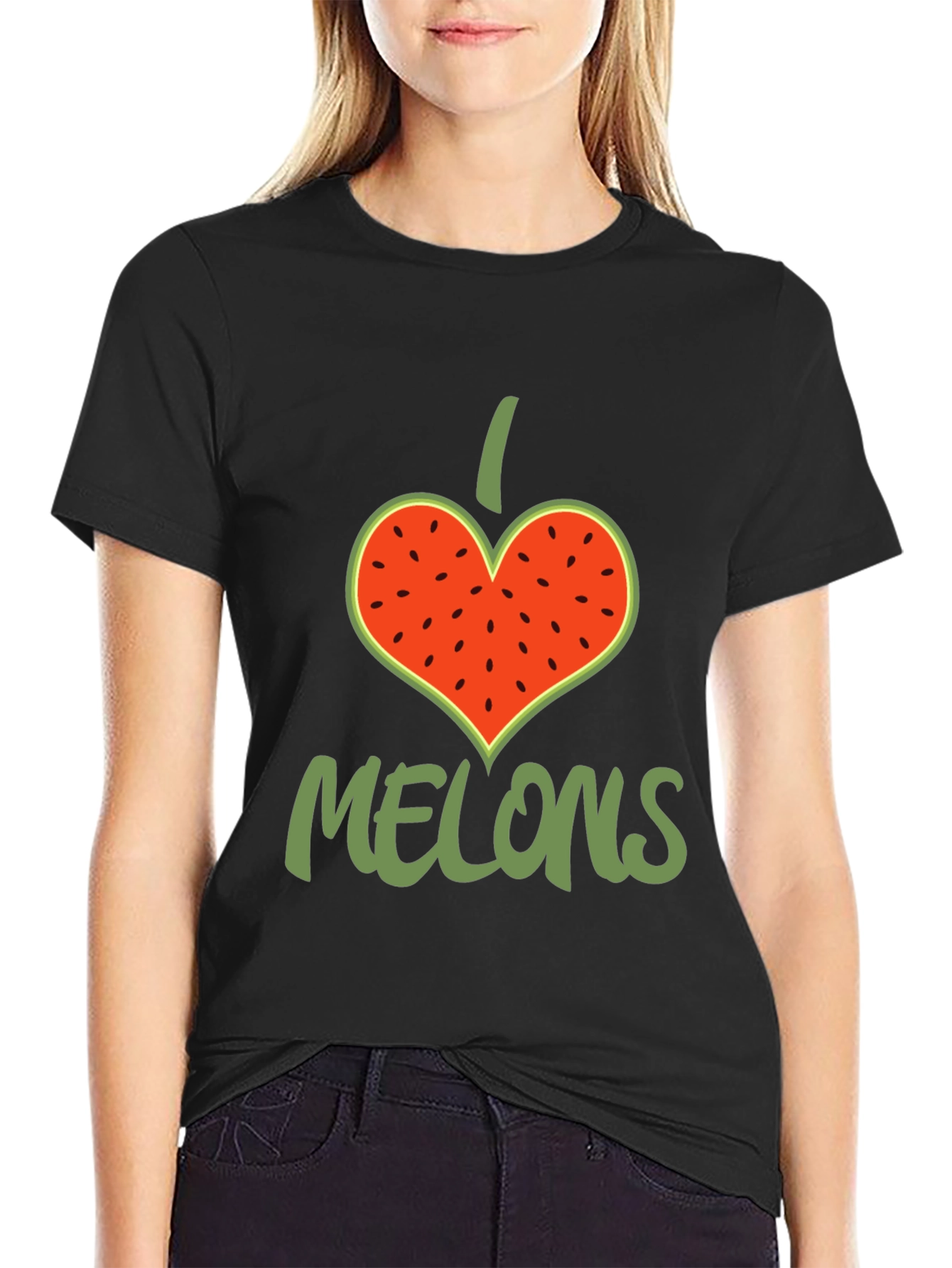 I Heart Melons Graphic Tee