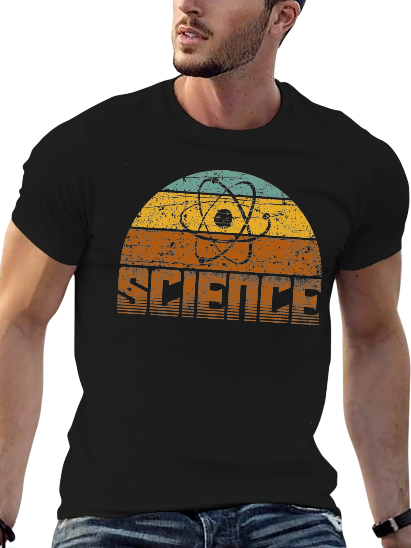 Science Atom T-Shirt - Retro Style
