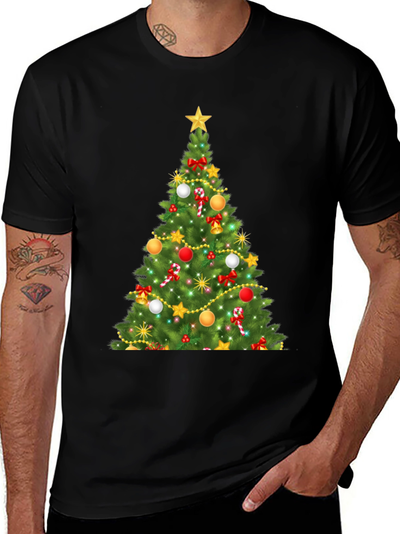 Christmas Tree Graphic Tee