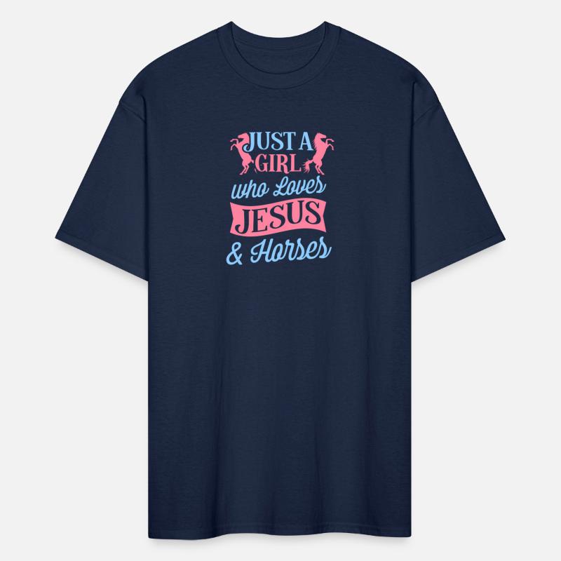Just A Who Loves Jesus And Horses