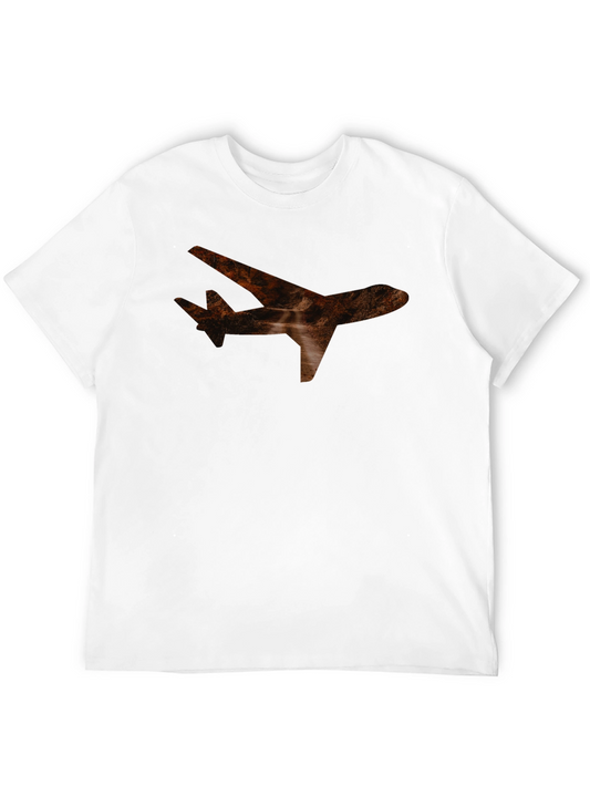 Airplane Graphic Black T-Shirt
