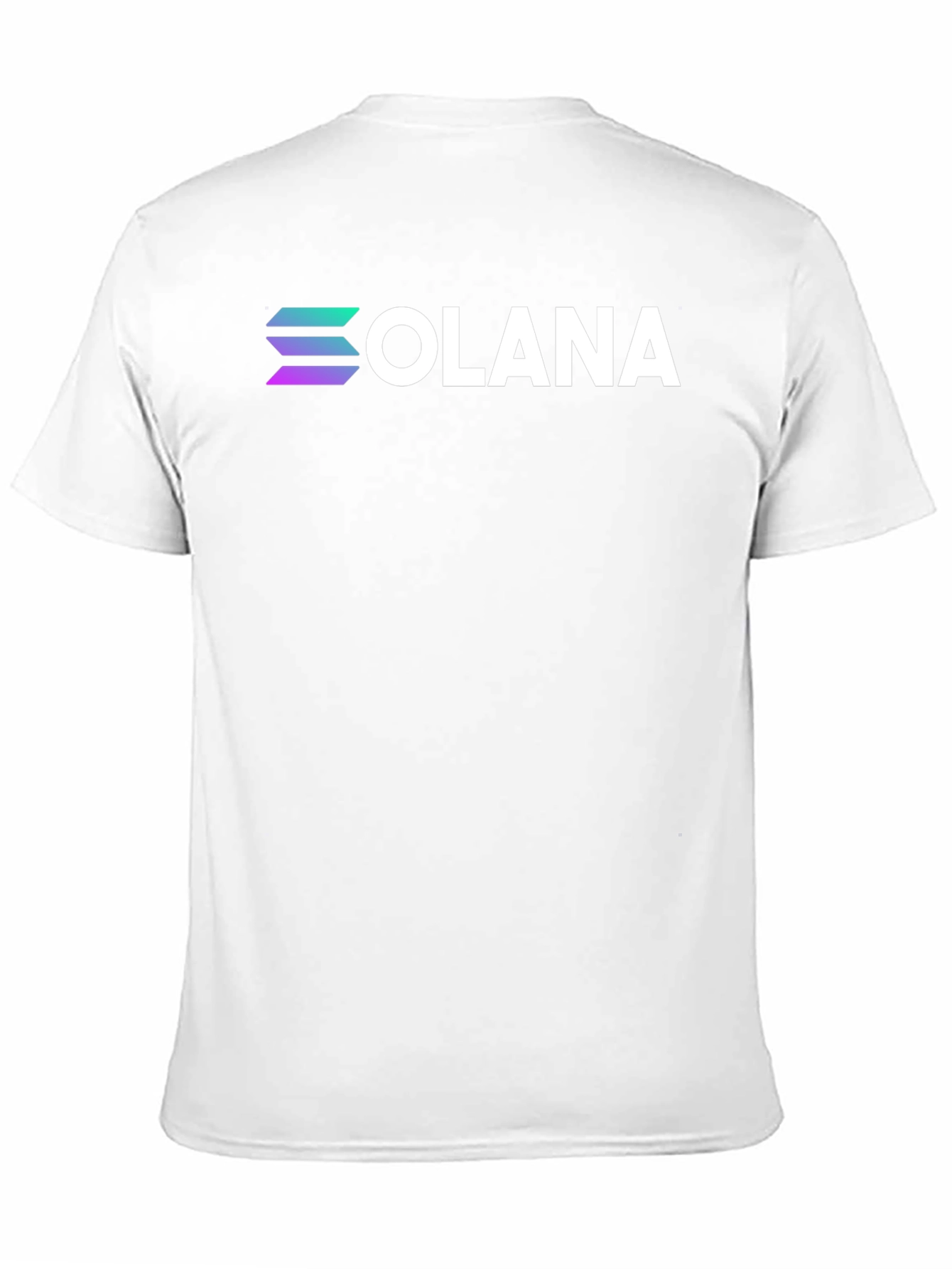 Solana Crypto Black T-Shirt - Comfortable Everyday Wear