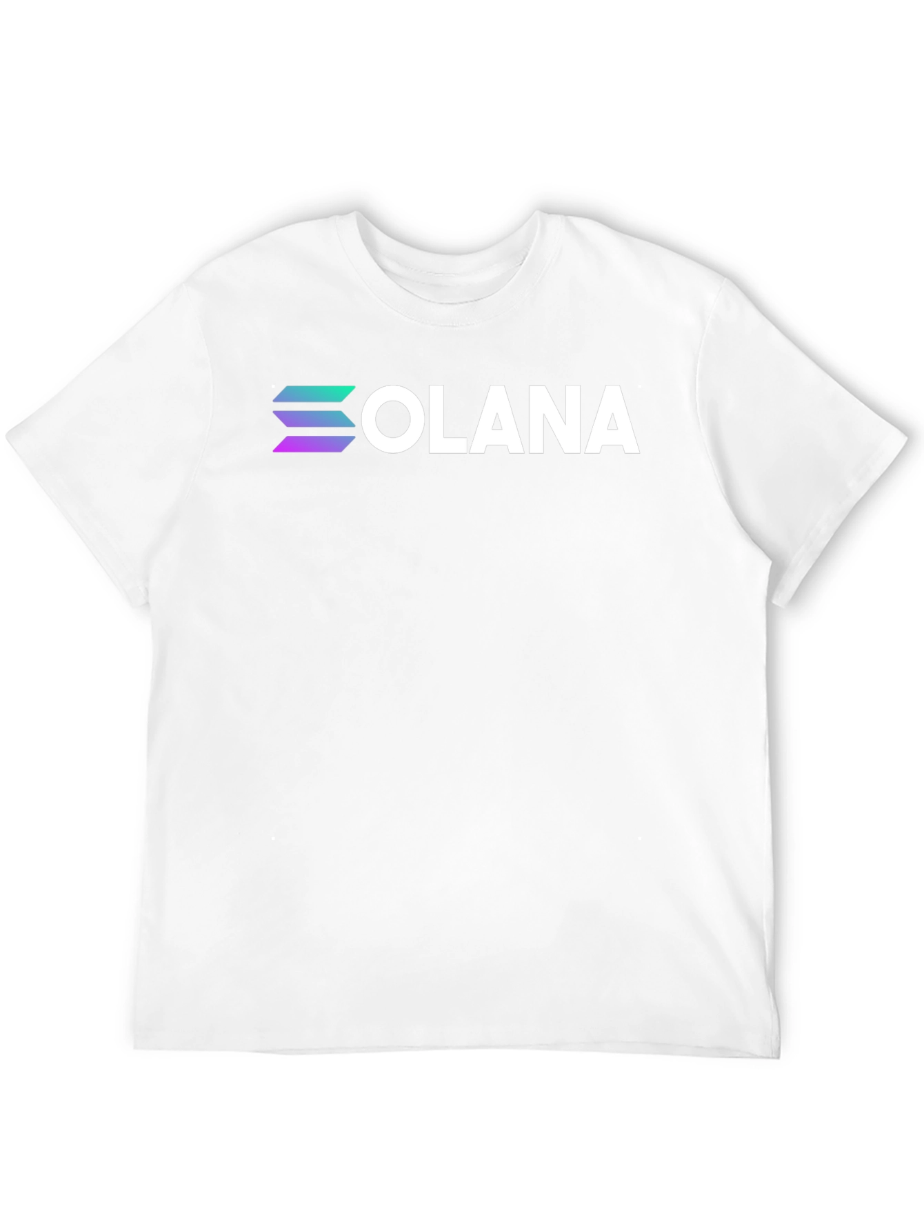 Solana Crypto Black T-Shirt - Comfortable Everyday Wear