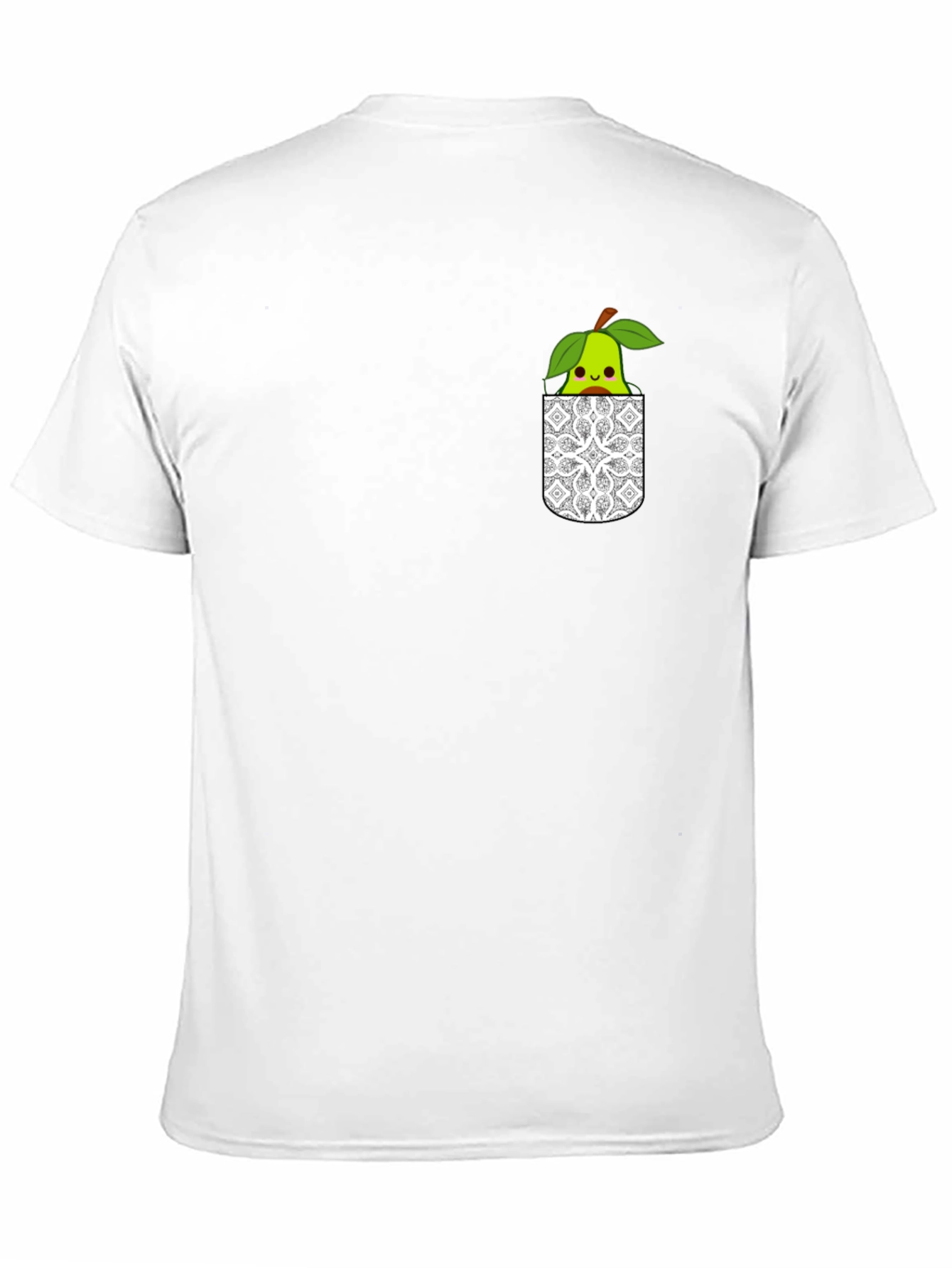 Cute Pear Pocket T-Shirt