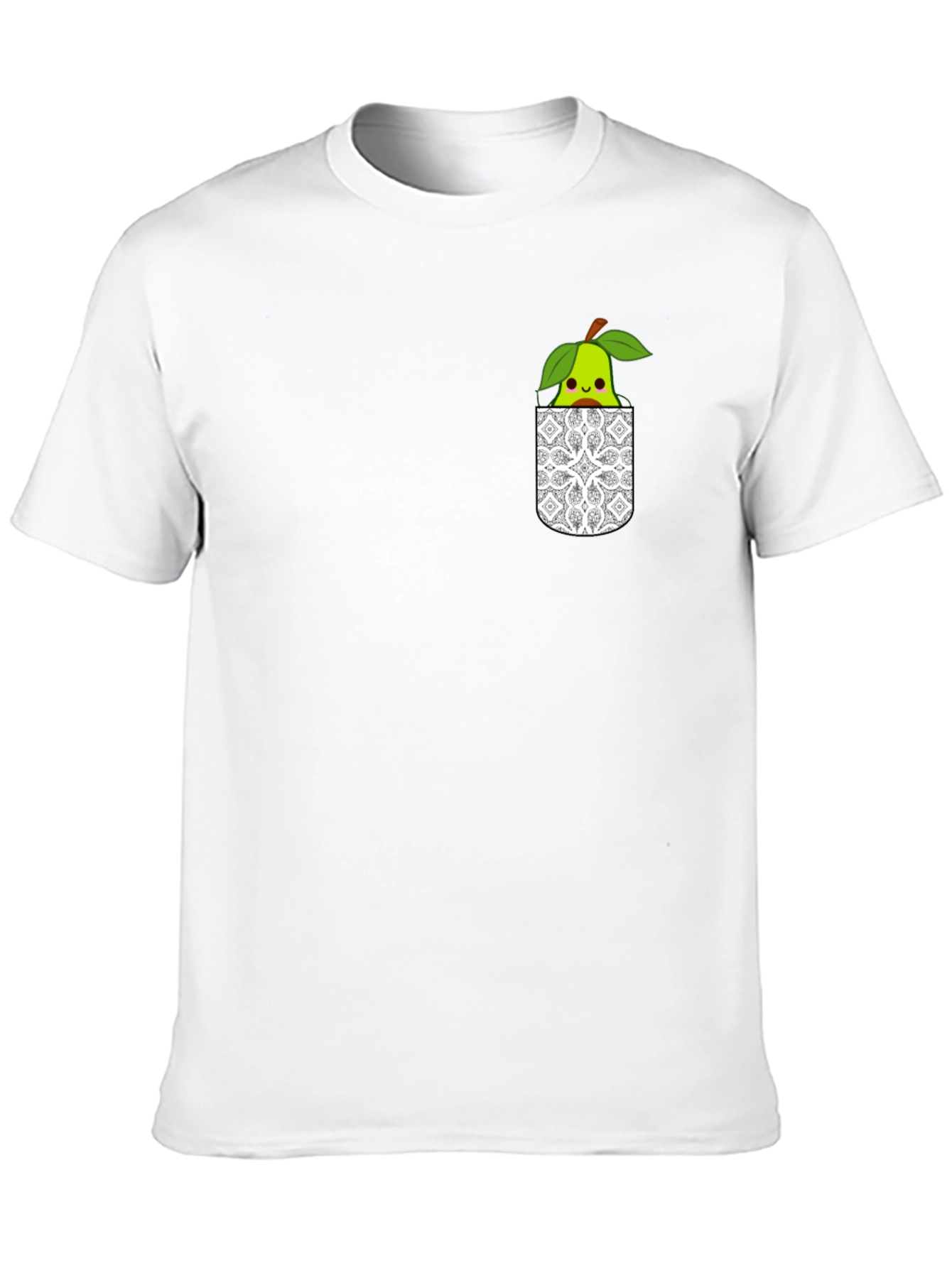Cute Pear Pocket T-Shirt