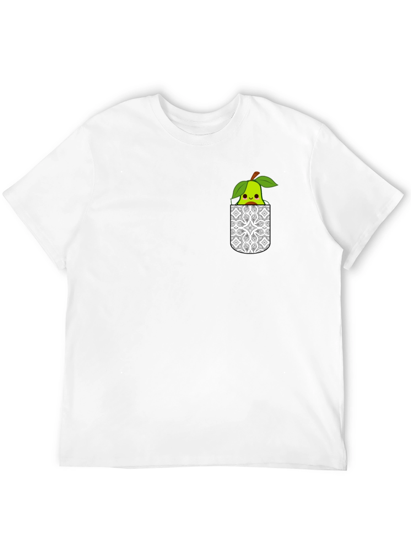 Cute Pear Pocket T-Shirt